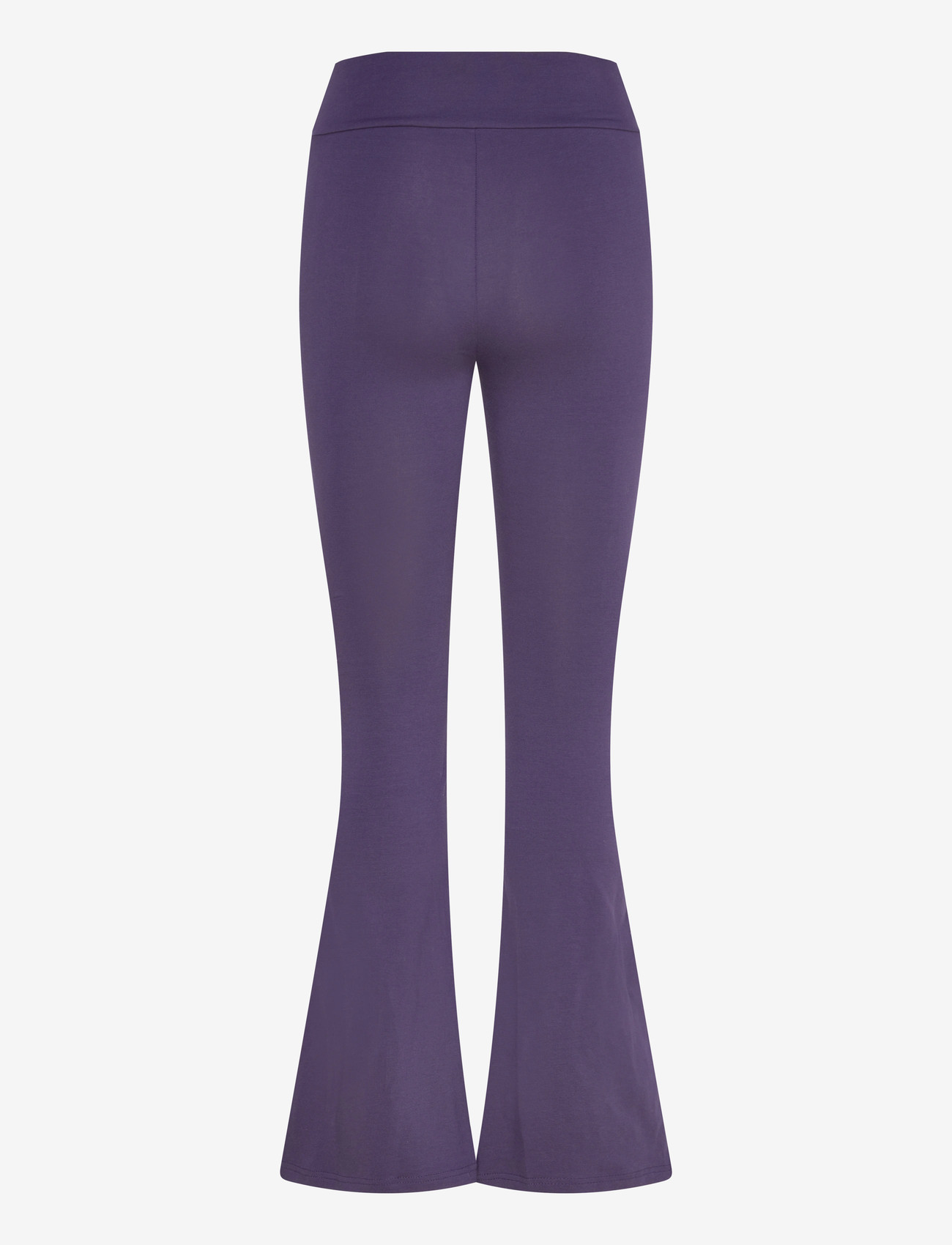 PUMA - ESS High-Waist Flared Leggings - træningstights - deep plum - 1