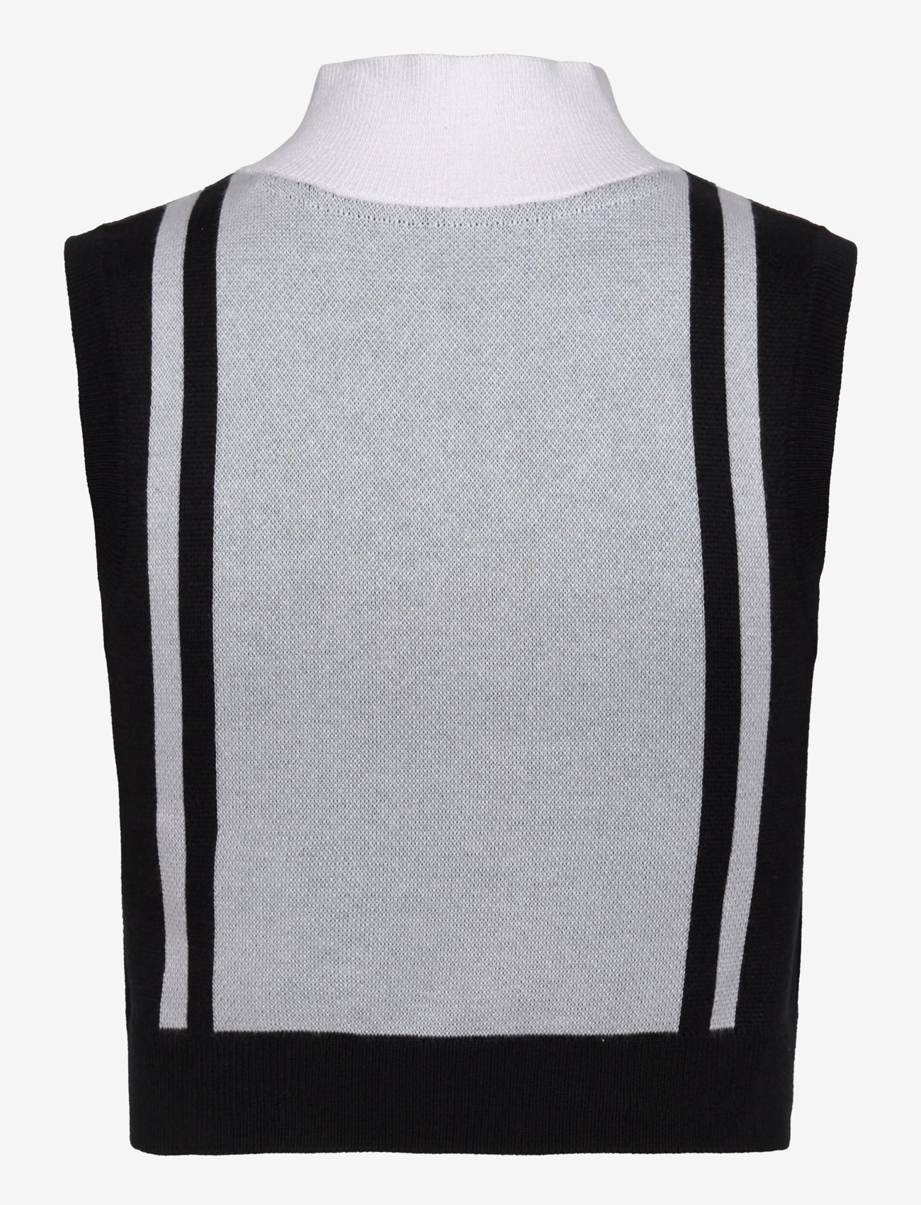 PUMA - FUTURE.PUMA.ARCHIVE Half-Zip Knitted Tank - outerwear - puma black-puma white - 1