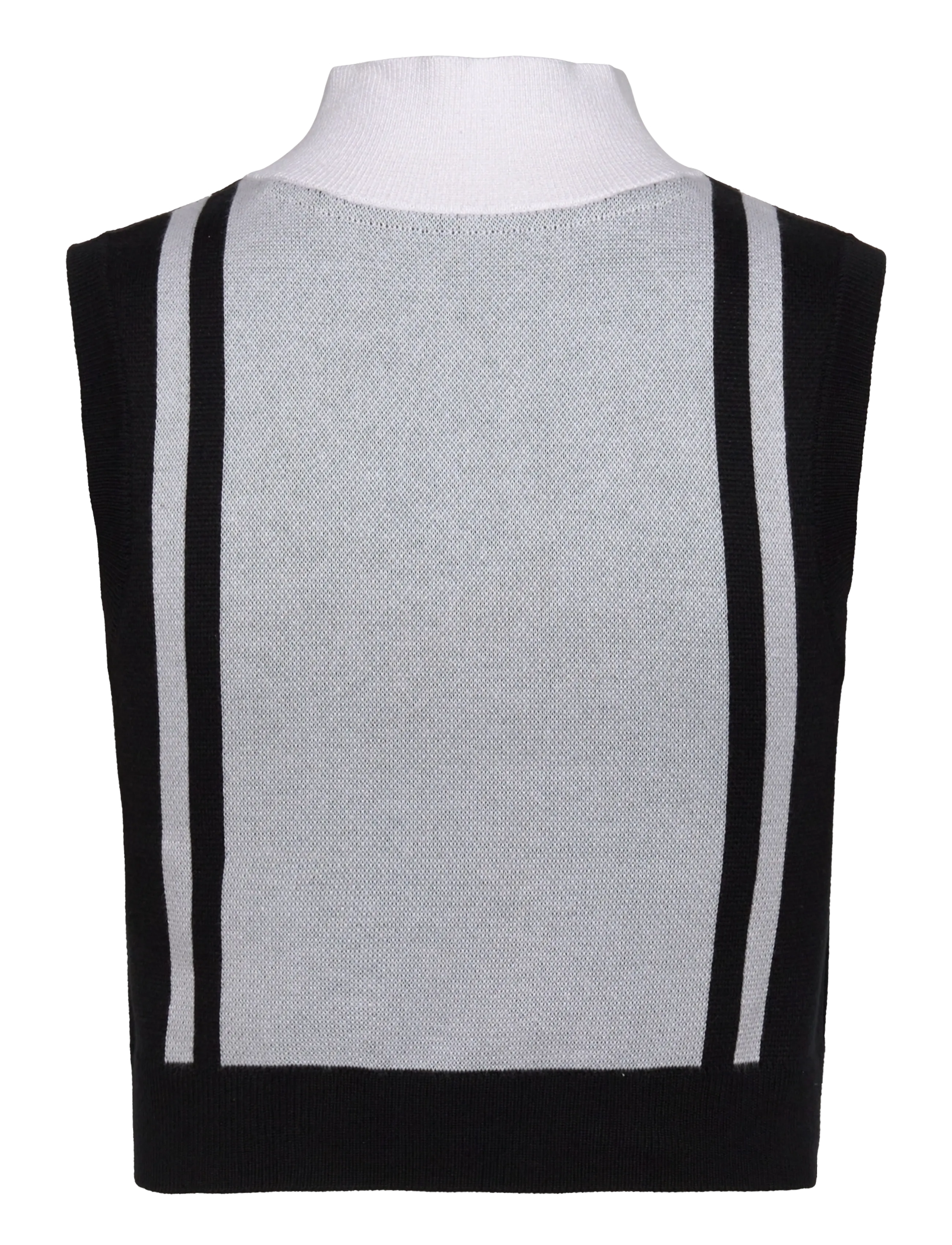 PUMA - FUTURE.PUMA.ARCHIVE Half-Zip Knitted Tank - sport - puma black-puma white - 1