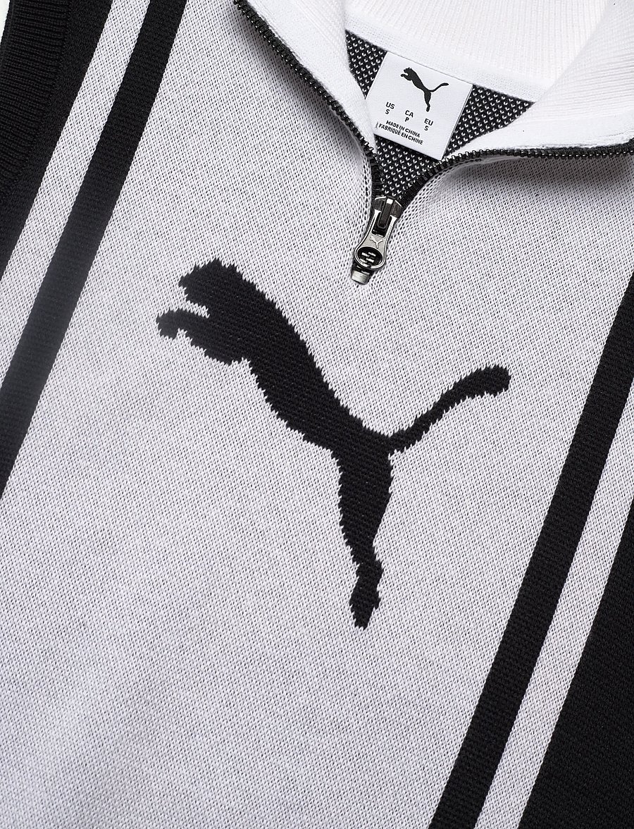 PUMA - FUTURE.PUMA.ARCHIVE Half-Zip Knitted Tank - gilets sans manches - puma black-puma white - 2