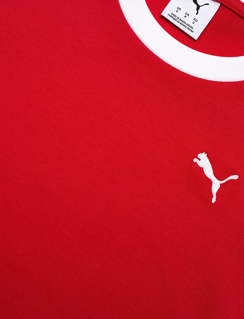 PUMA - T7 Slim Tee - t-shirts - for all time red - 2