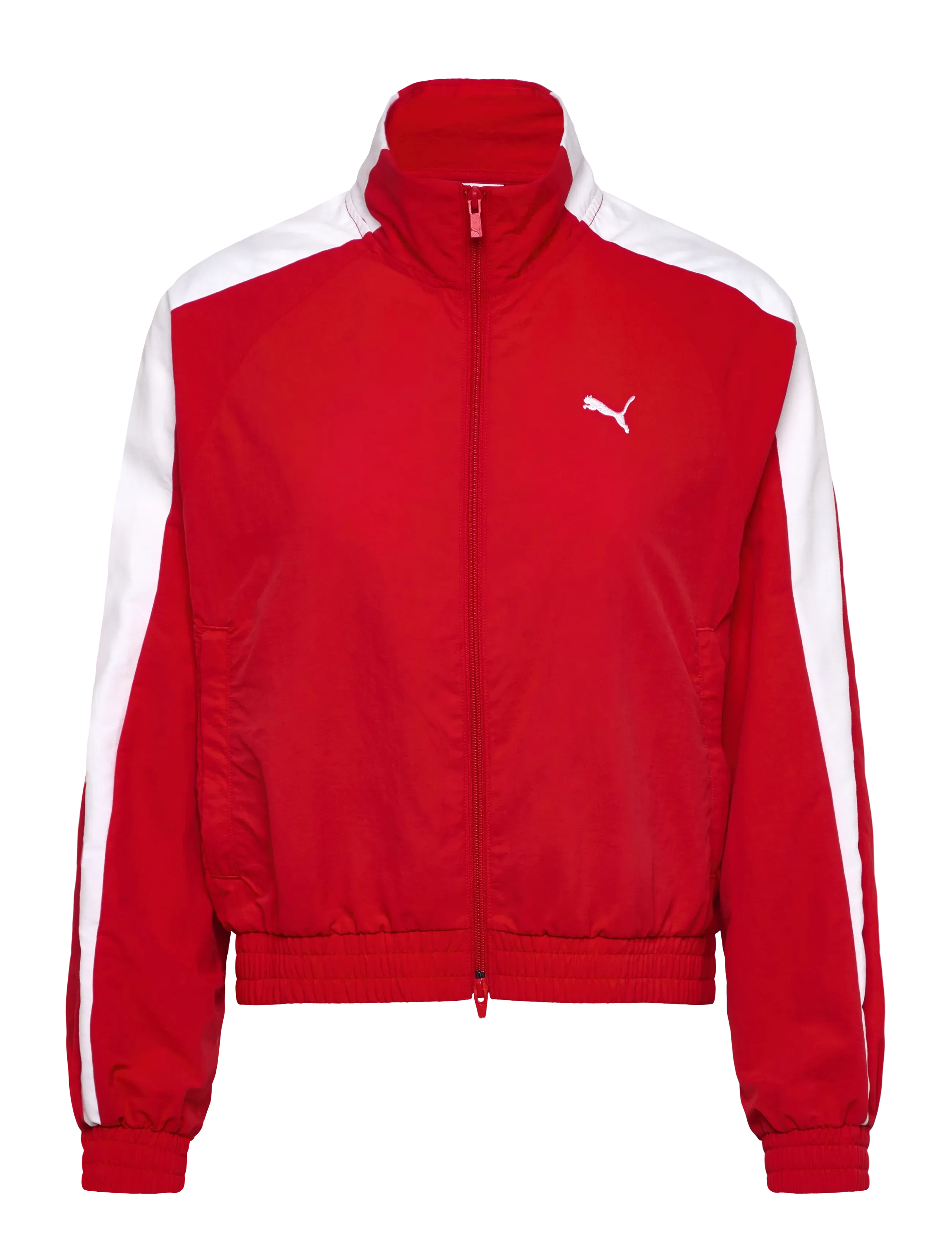 PUMA T7 Relaxed Woven Track Jacket - Oberteile - FOR ALL TIME RED / red