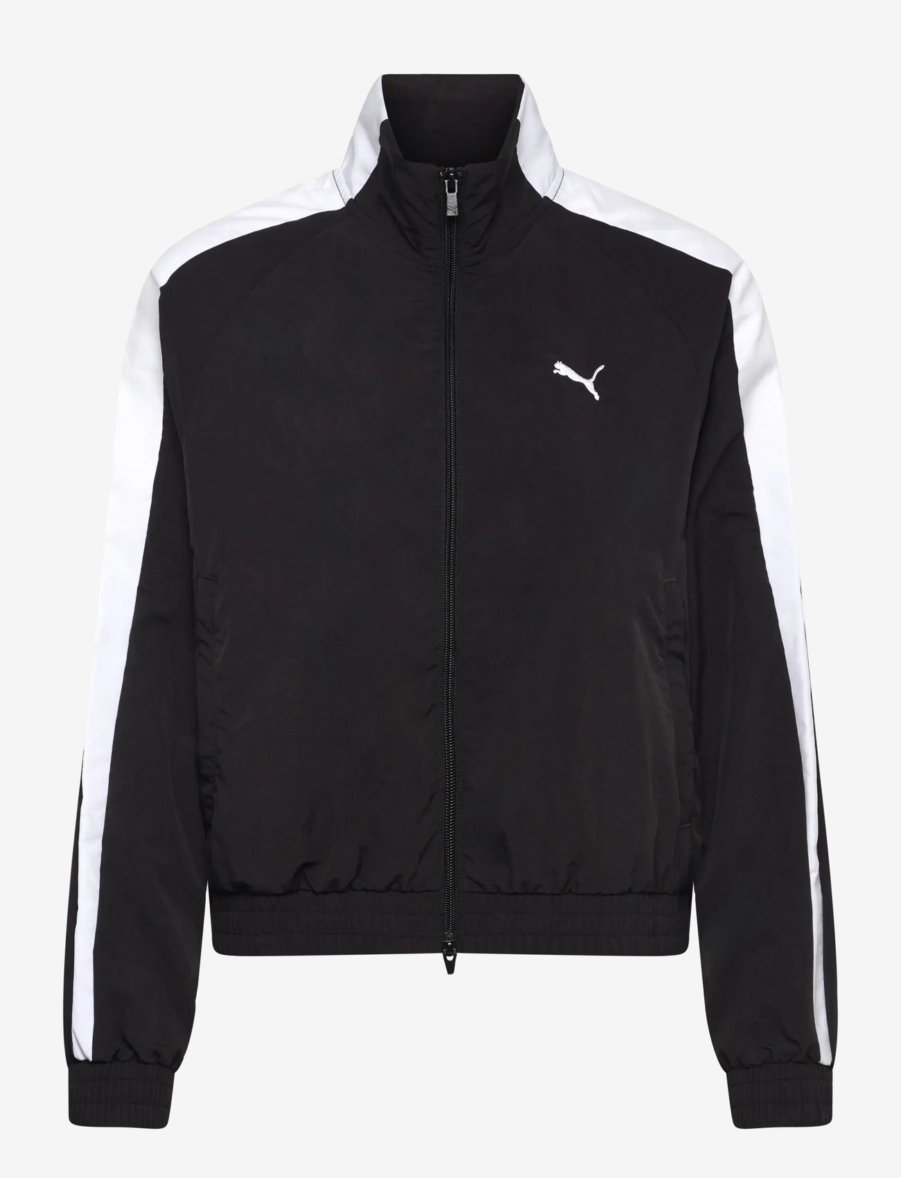 PUMA - T7 Relaxed Woven Track Jacket - tops - puma black - 0