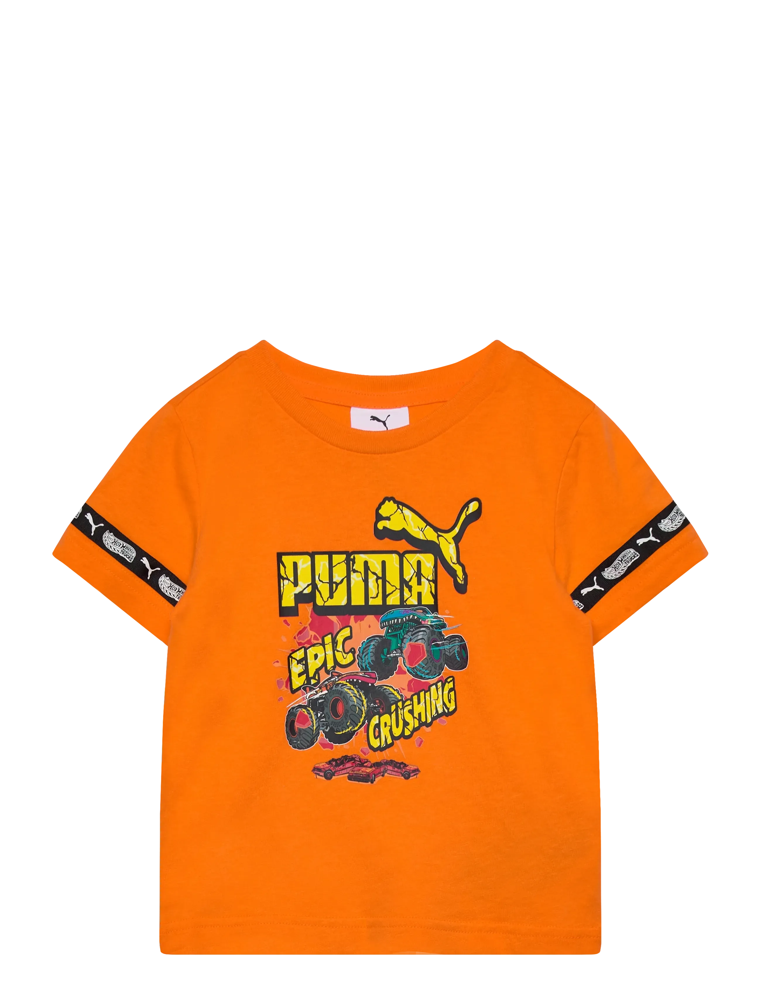 PUMA Puma X Hot Wheels Graphic Tee, 98, Orange, T-Shirts > Kortærmede, Børn