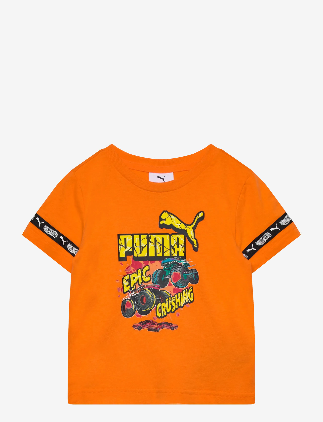 PUMA - PUMA X HOT WHEELS Graphic Tee - sportstoppe - orange glo - 0