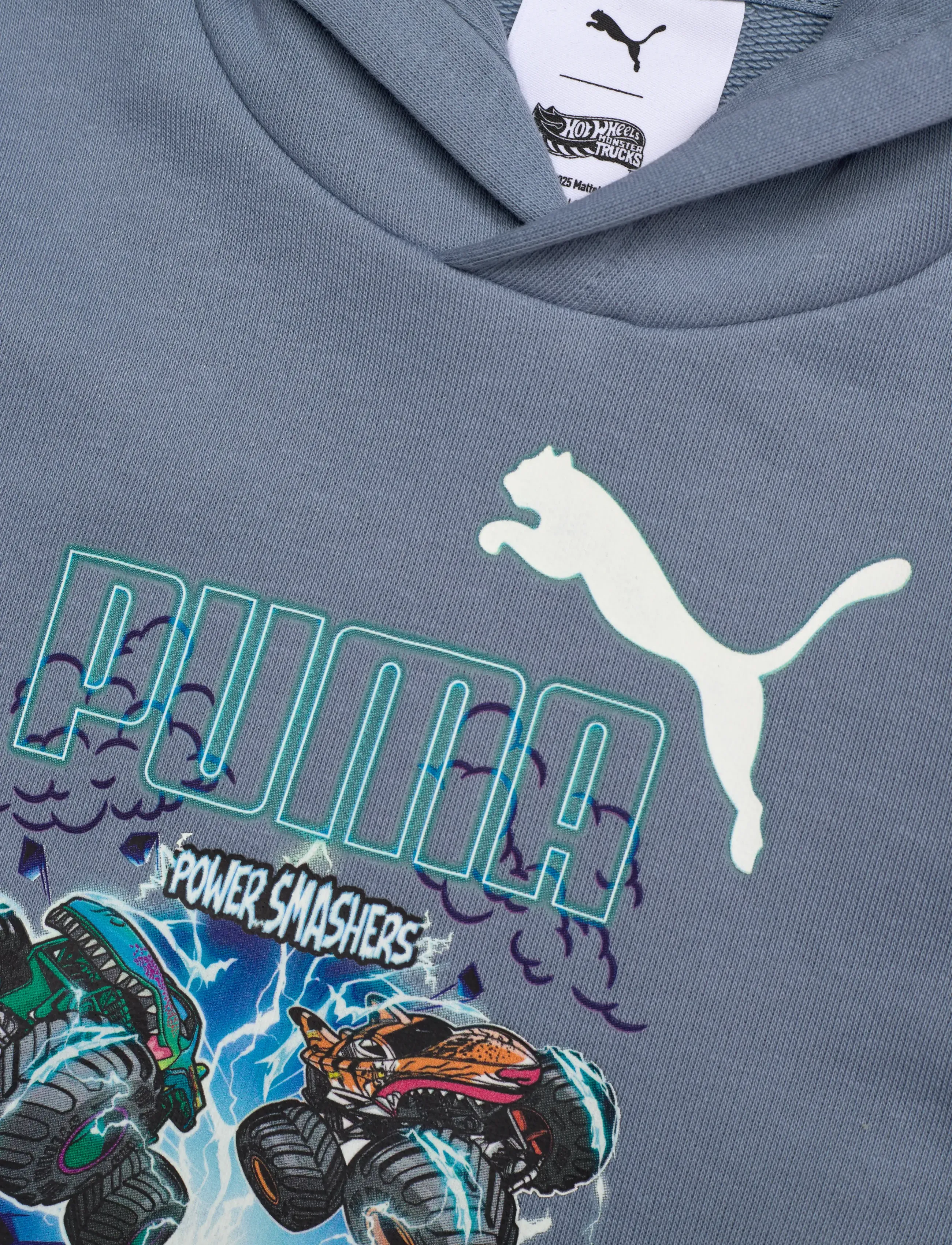PUMA - PUMA X HOT WHEELS Graphic Hoodie TR - kapuzenpullover - cool blue - 2