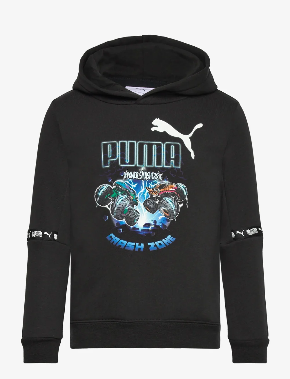 PUMA - PUMA X HOT WHEELS Graphic Hoodie TR - kapuzenpullover - puma black - 0