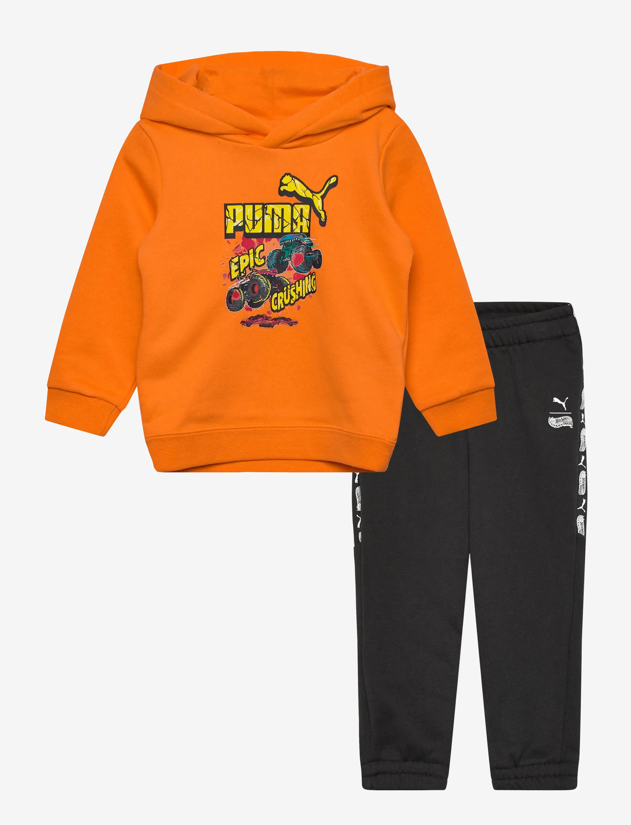 PUMA - PUMA X HOT WHEELS MINICATS Loungewear Set INF TR - joggingset & tvådelade set - puma black - 0