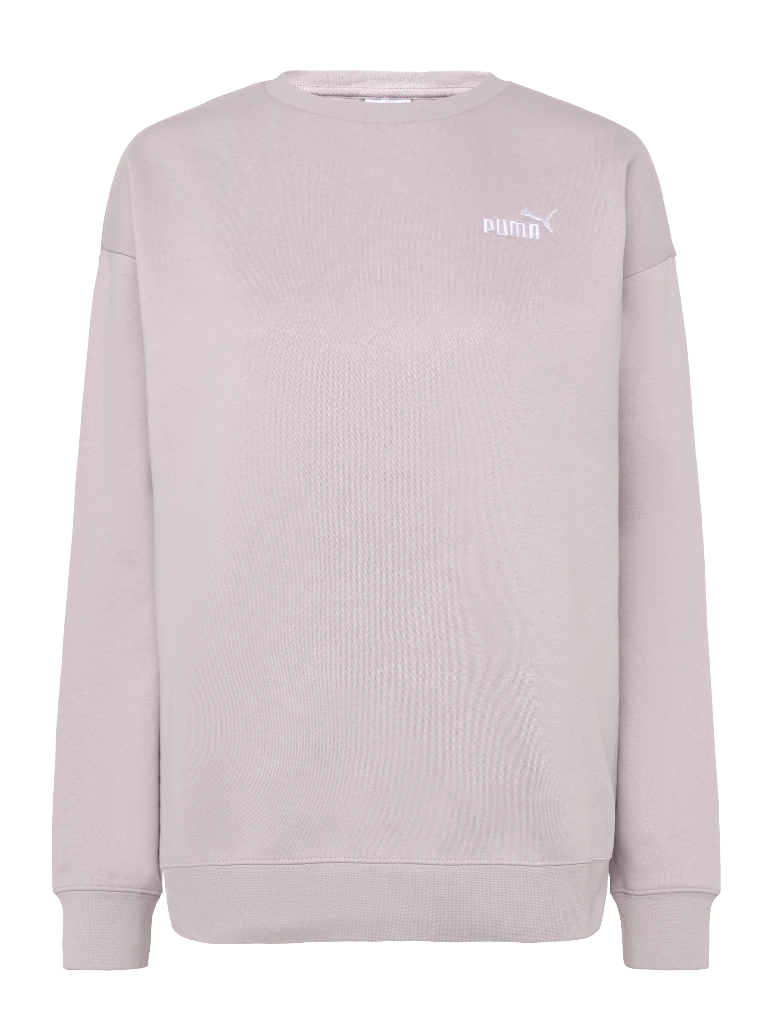 PUMA Ess Small No. 1 Logo Relaxed Crew Fl, XS, Pink, Sport Sweatshirts & Hoodies > Sport Sweatshirts, Dame