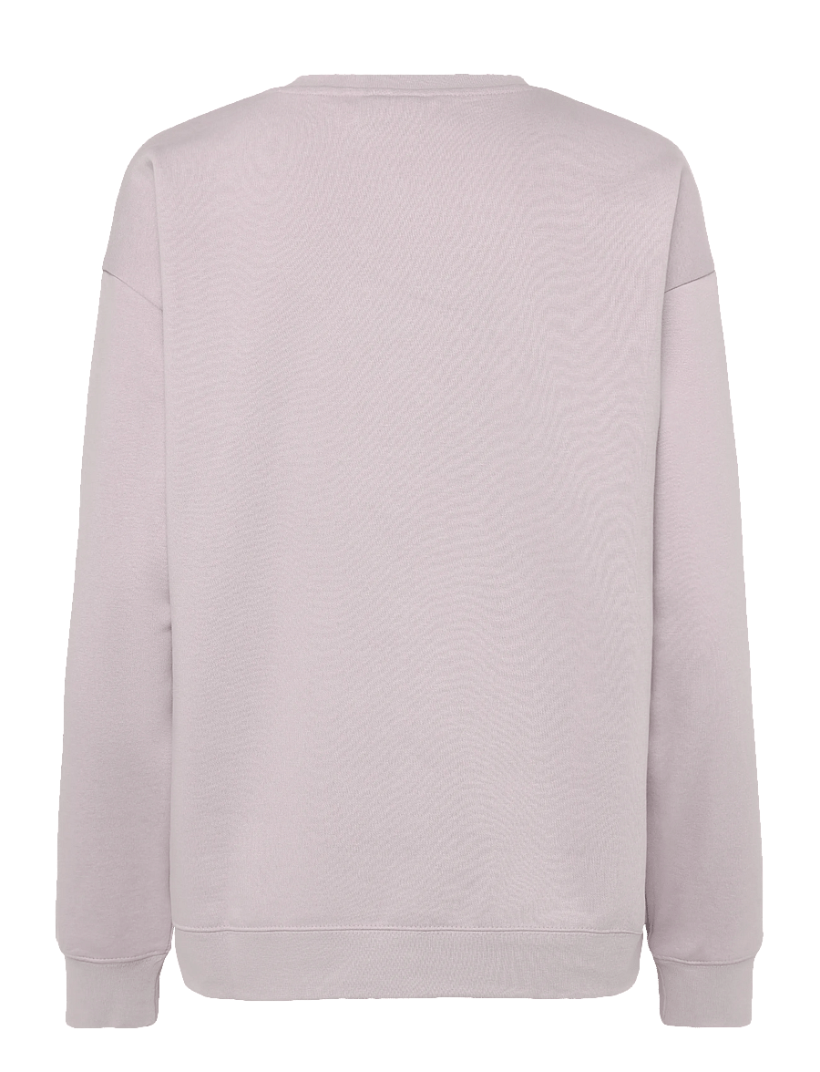 PUMA - ESS Small No. 1 Logo Relaxed Crew FL - tops - misty pink - 1