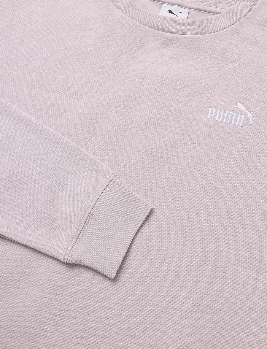 PUMA - ESS Small No. 1 Logo Relaxed Crew FL - tops - misty pink - 2