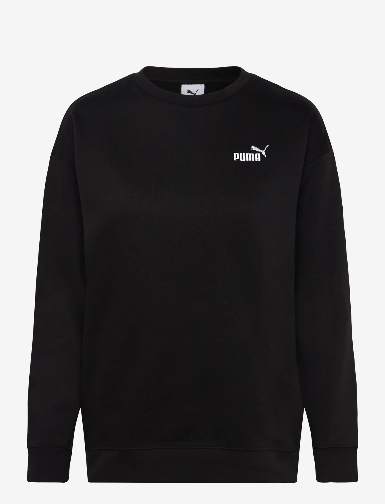 PUMA - ESS Small No. 1 Logo Relaxed Crew FL - dressipluusid - puma black - 0