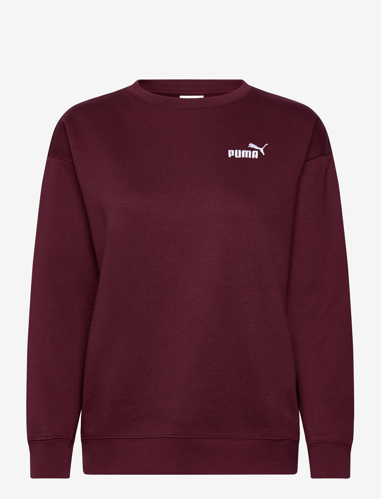 PUMA - ESS Small No. 1 Logo Relaxed Crew FL - oberteile - ruby shimmer - 0
