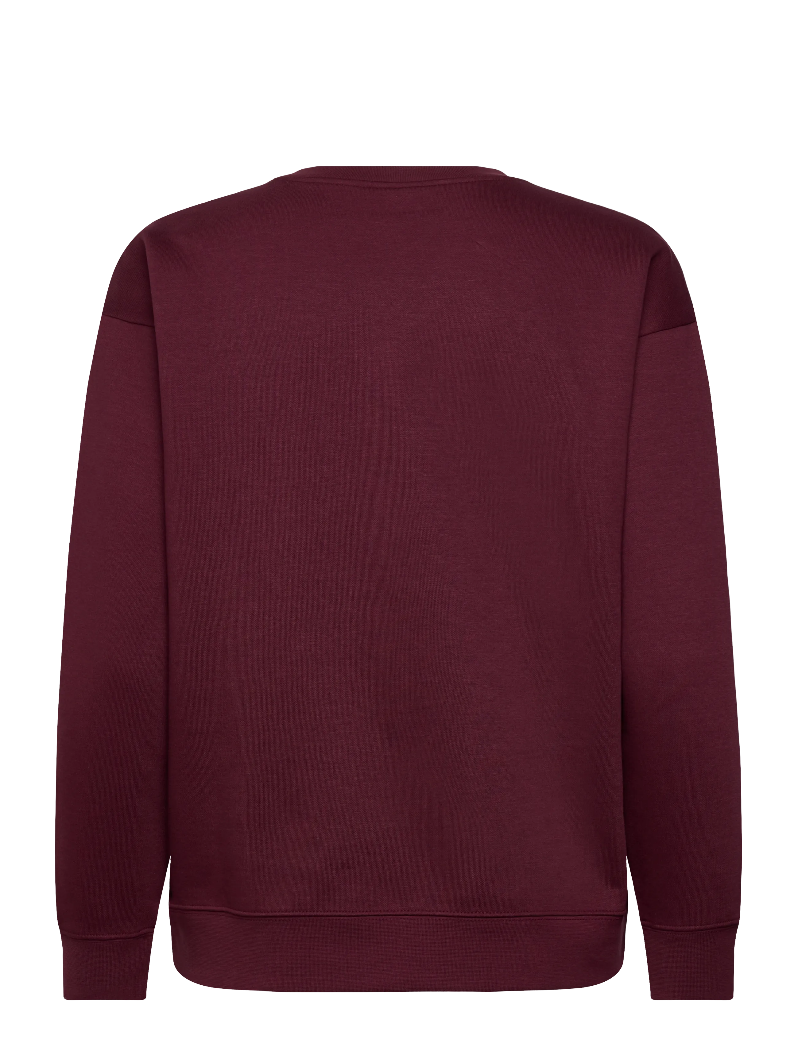 PUMA - ESS Small No. 1 Logo Relaxed Crew FL - tops - ruby shimmer - 1