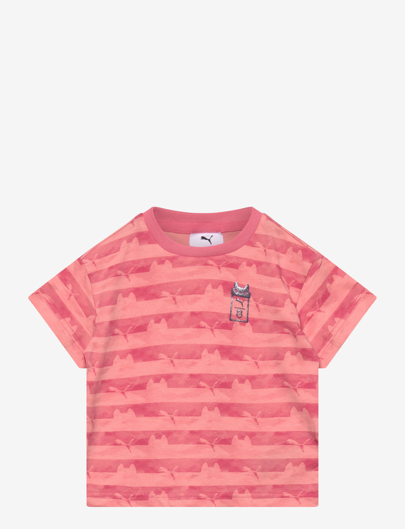 PUMA - PUMA X GABBY S DOLLHOUSE Relaxed AOP Tee - kurzärmelig - wild pink - 0