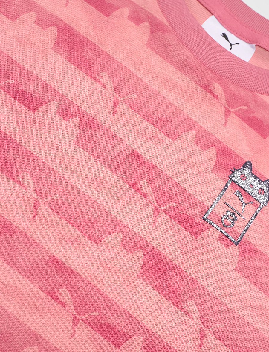 PUMA - PUMA X GABBY S DOLLHOUSE Relaxed AOP Tee - kortærmede t-shirts - wild pink - 2