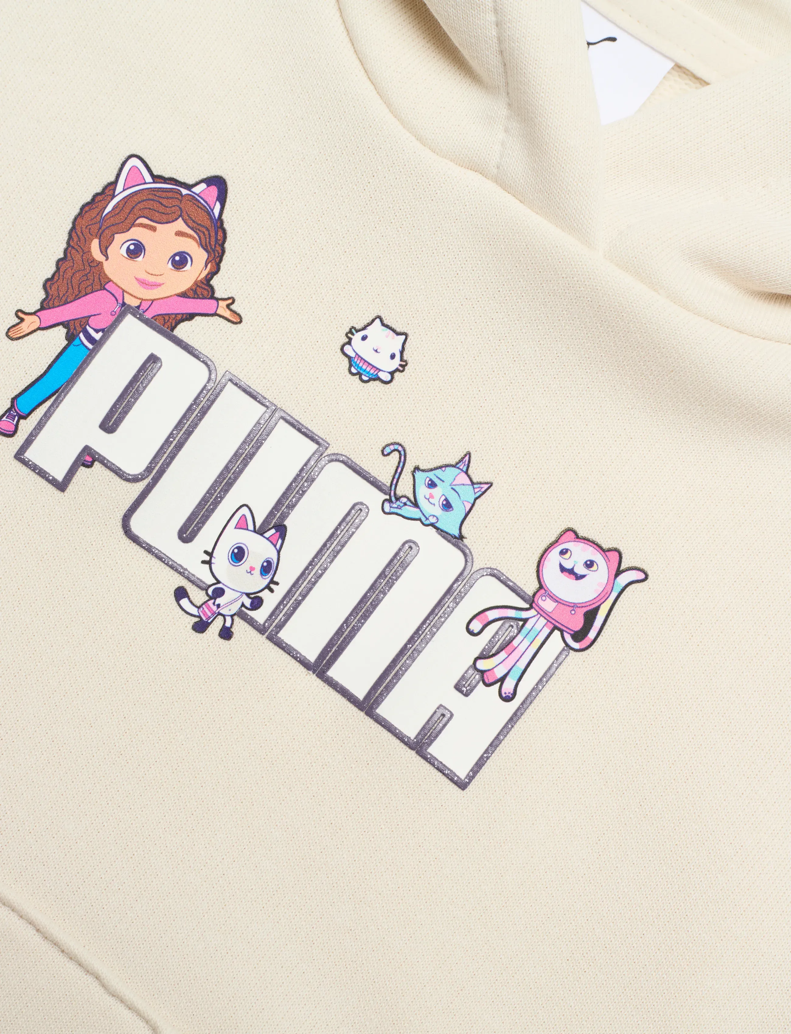 PUMA - PUMA X GABBY S DOLLHOUSE Relaxed Graphic Hoodie TR - pulls a capuche - alpine snow - 2