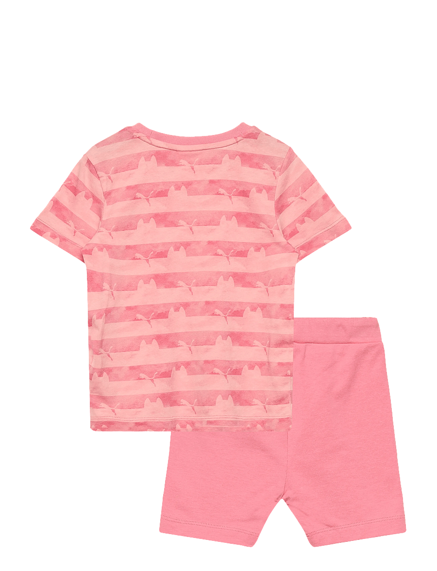 PUMA - PUMA X GABBY S DOLLHOUSE MINICATS Tee and Shorts Set INF - 2-teilige sets - wild pink - 1
