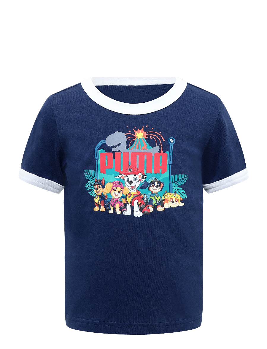 PUMA - PUMA X PAW PATROL Ringer Tee - sportoberteile - blue jewel - 0