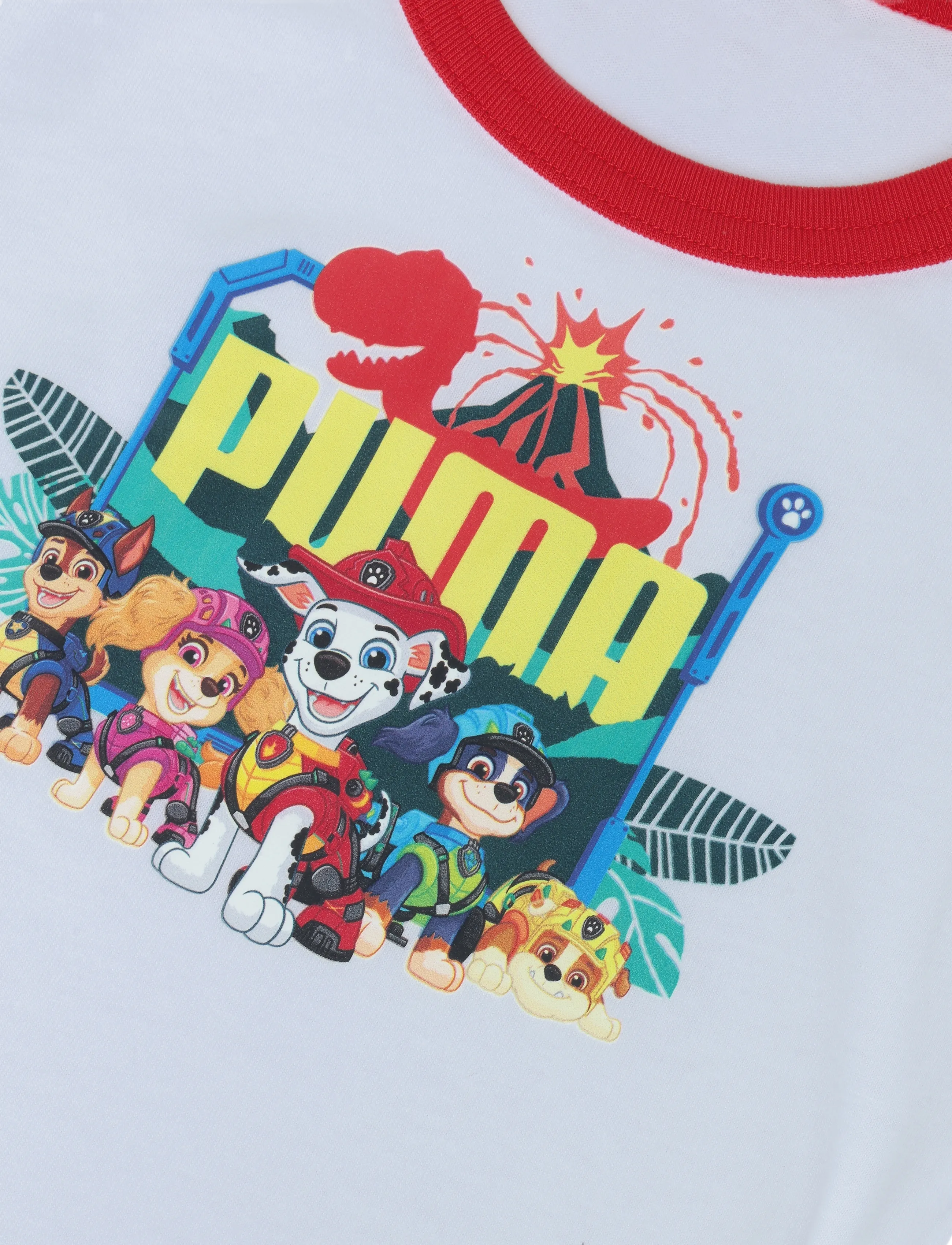 PUMA - PUMA X PAW PATROL Ringer Tee - sportstoppe - puma white - 2