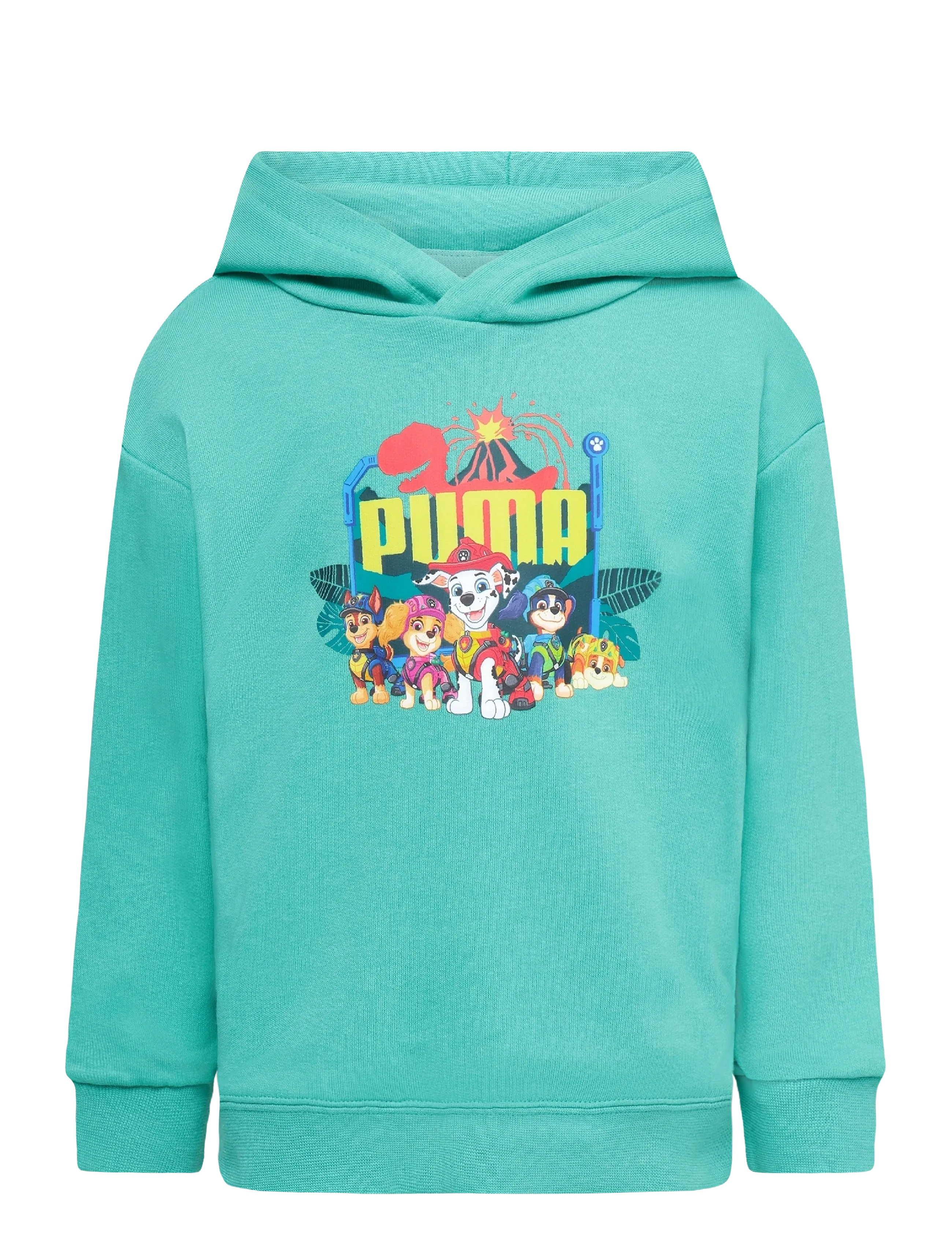 PUMA PUMA X PAW PATROL Graphic Hoodie TR - Kläder - VIBRANT GREEN / green