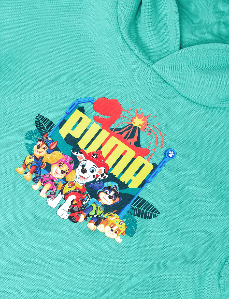 PUMA - PUMA X PAW PATROL Graphic Hoodie TR - huvtröjor - vibrant green - 2