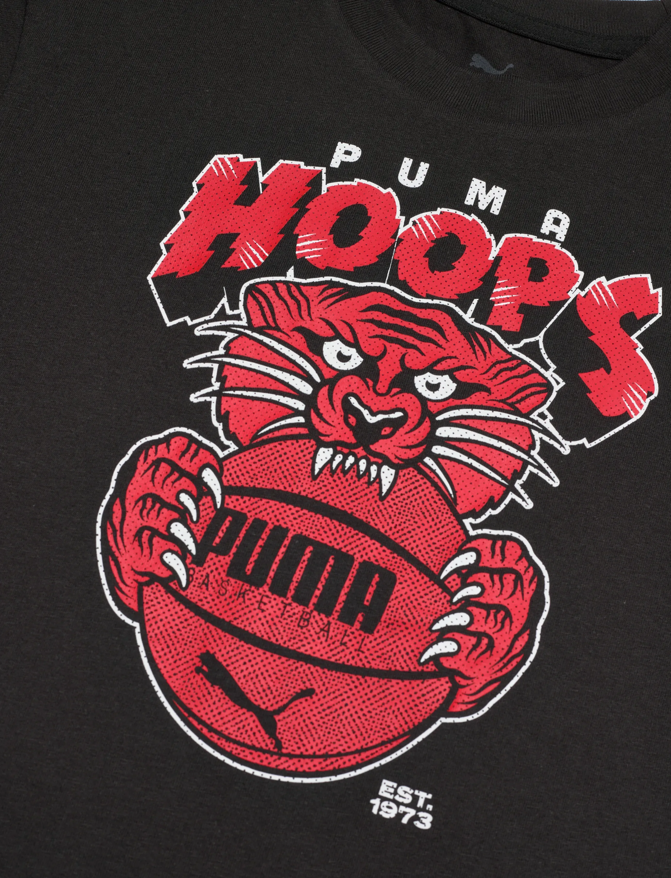 PUMA - BASKETBALL FLAGRANT FOUL Relaxed Ball Tee B - urheilutopit - puma black - 2