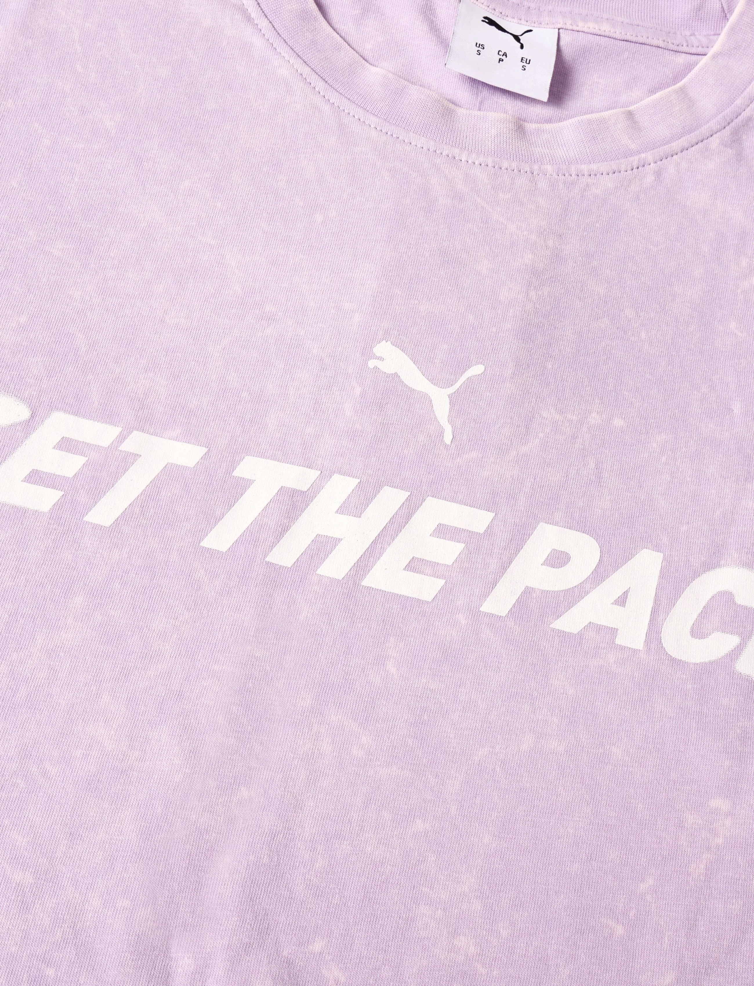 PUMA - RUN CULTURE COLLECTIVE Relaxed Washed Sleeveless Graphic Tee - tank tops - light lavender - 2