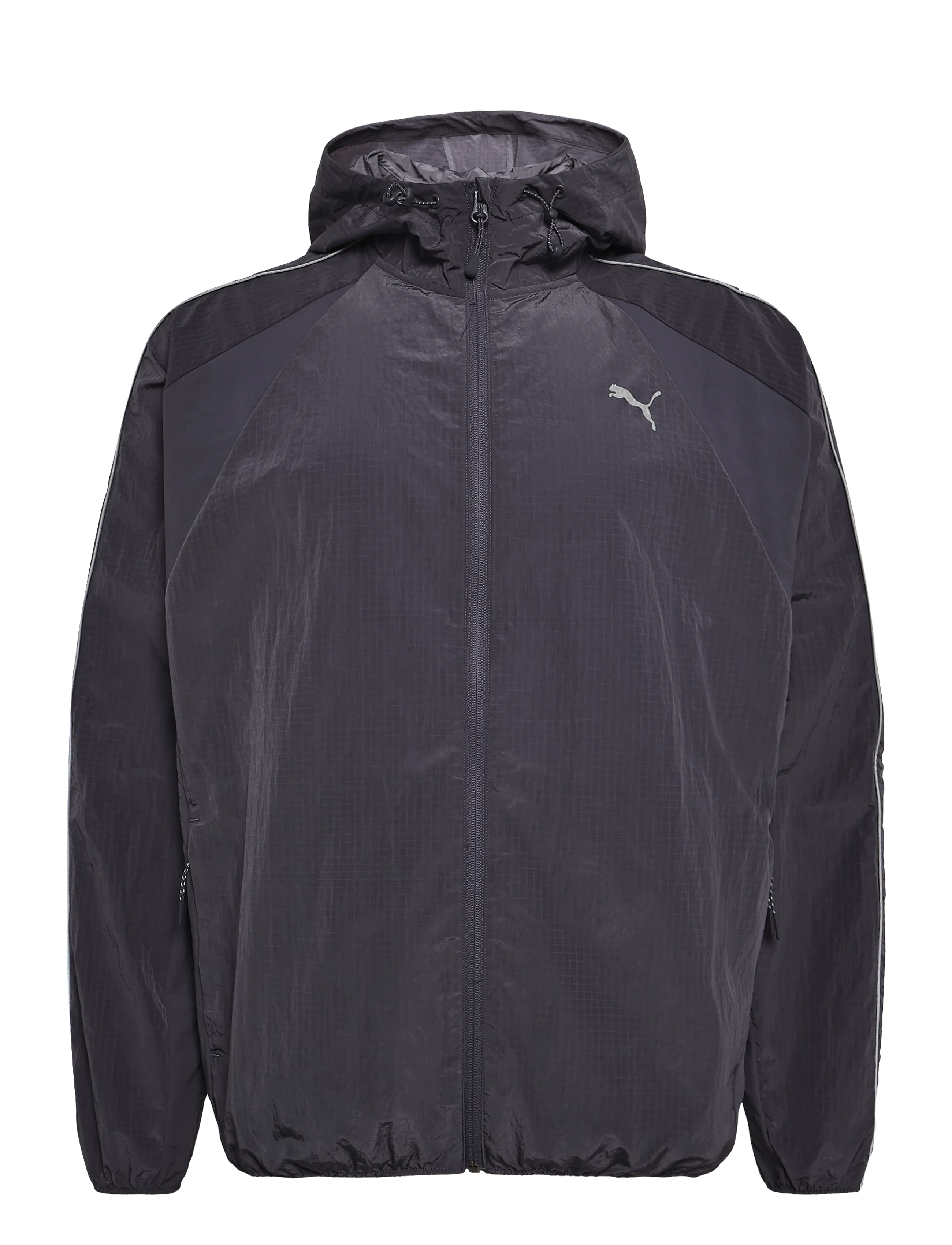 PUMA Run Culture Collective T7 Relaxed Woven Track Jacket, M, Navy, Sport Jackets > Sport Training Jackets, Herre