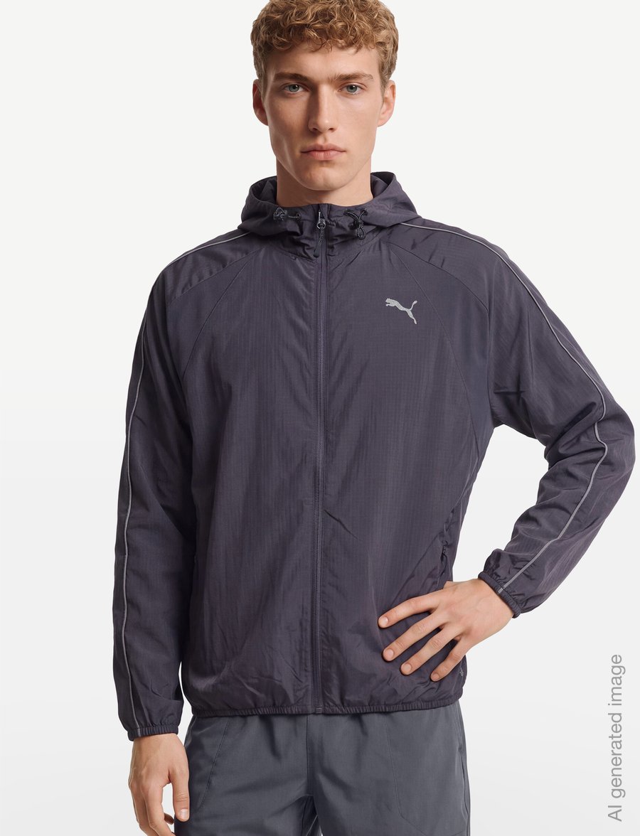 PUMA - RUN CULTURE COLLECTIVE T7 Relaxed Woven Track Jacket - sportjacken - inky depths - 3