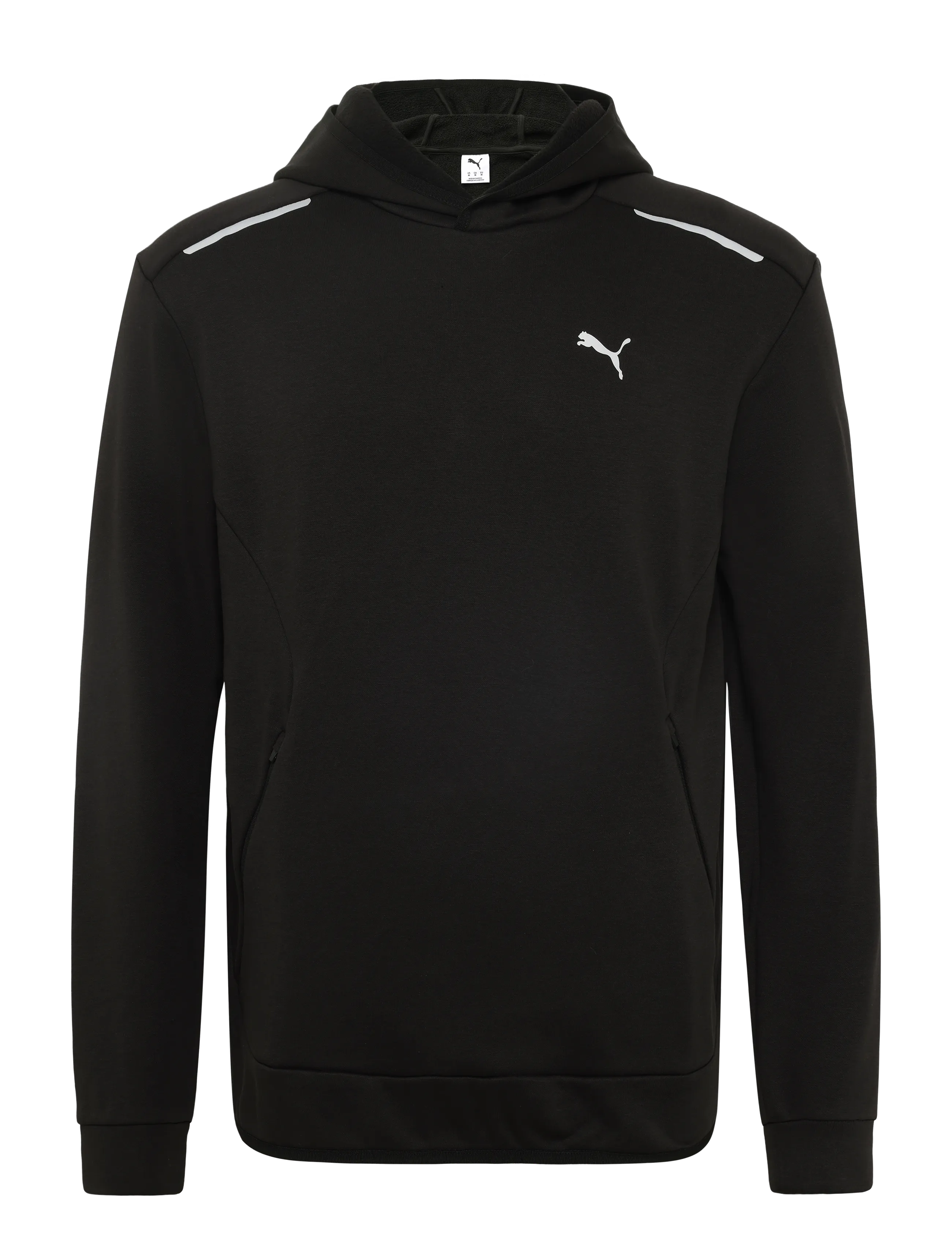 PUMA PUMATECH Far Infrared Hoodie FL - Tänavastiil - PUMA BLACK / black