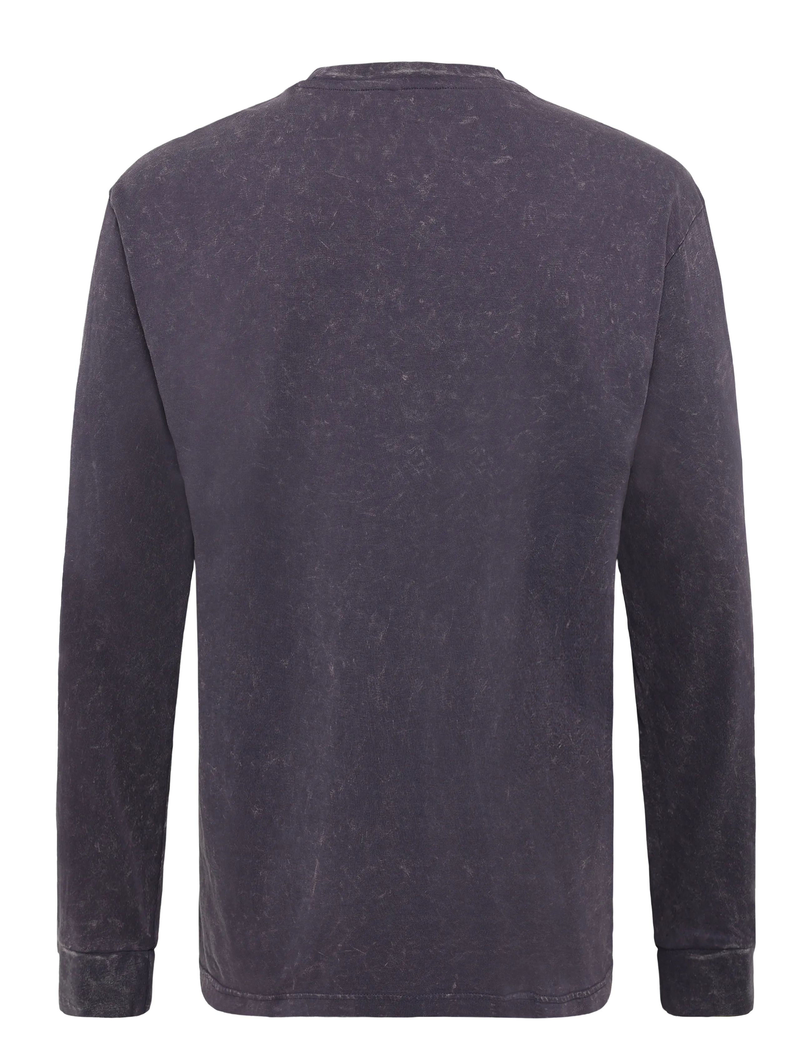 PUMA - RUN CULTURE COLLECTIVE Relaxed Washed Graphic Long Sleeve - inky depths - 1