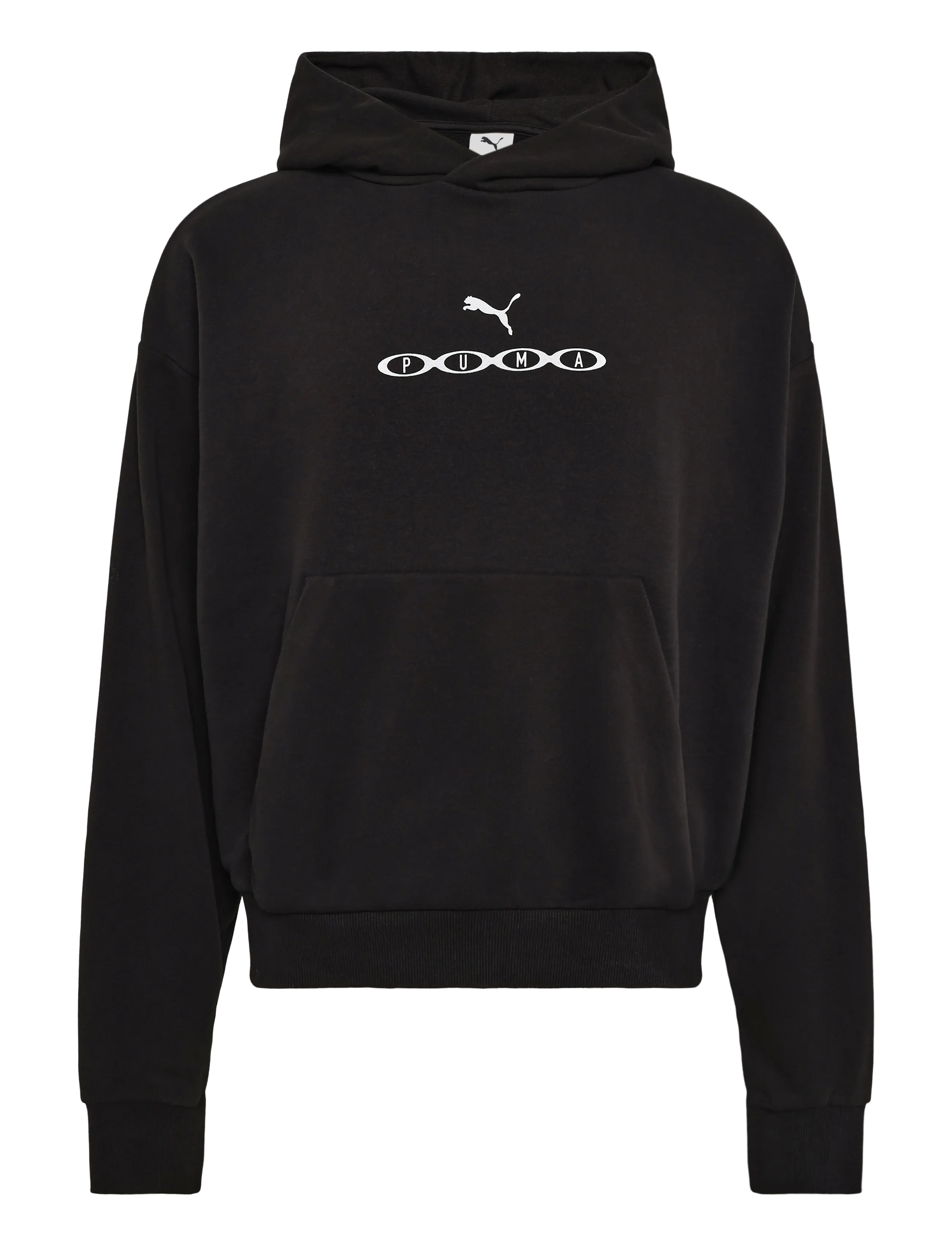 PUMA RUN CULTURE COLLECTIVE Boxy Hoodie TR - PUMA - PUMA BLACK / black