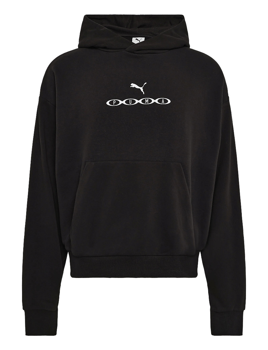 PUMA - RUN CULTURE COLLECTIVE Boxy Hoodie TR - puma black - 0