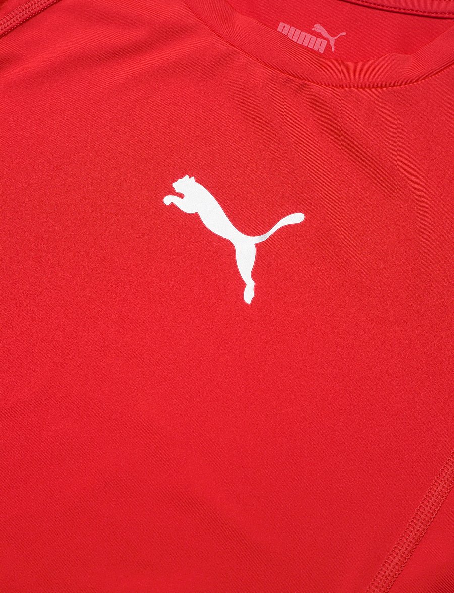 PUMA - LIGA Baselayer Tee LS Jr - spordisärgid - puma red - 2