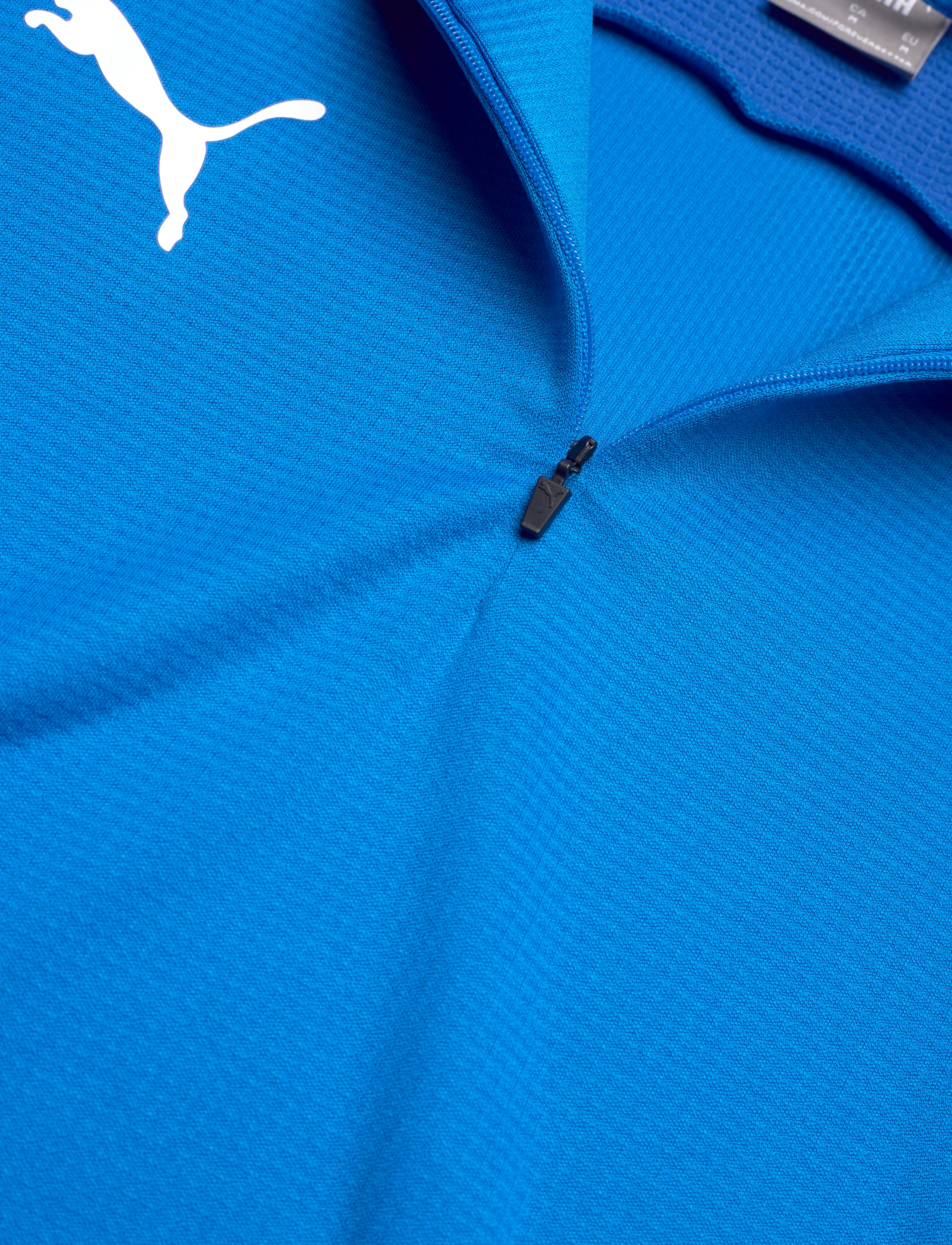 PUMA - teamGOAL 23 Training 1/4 Zip Top - electric blue lemonade-team power blue - 2
