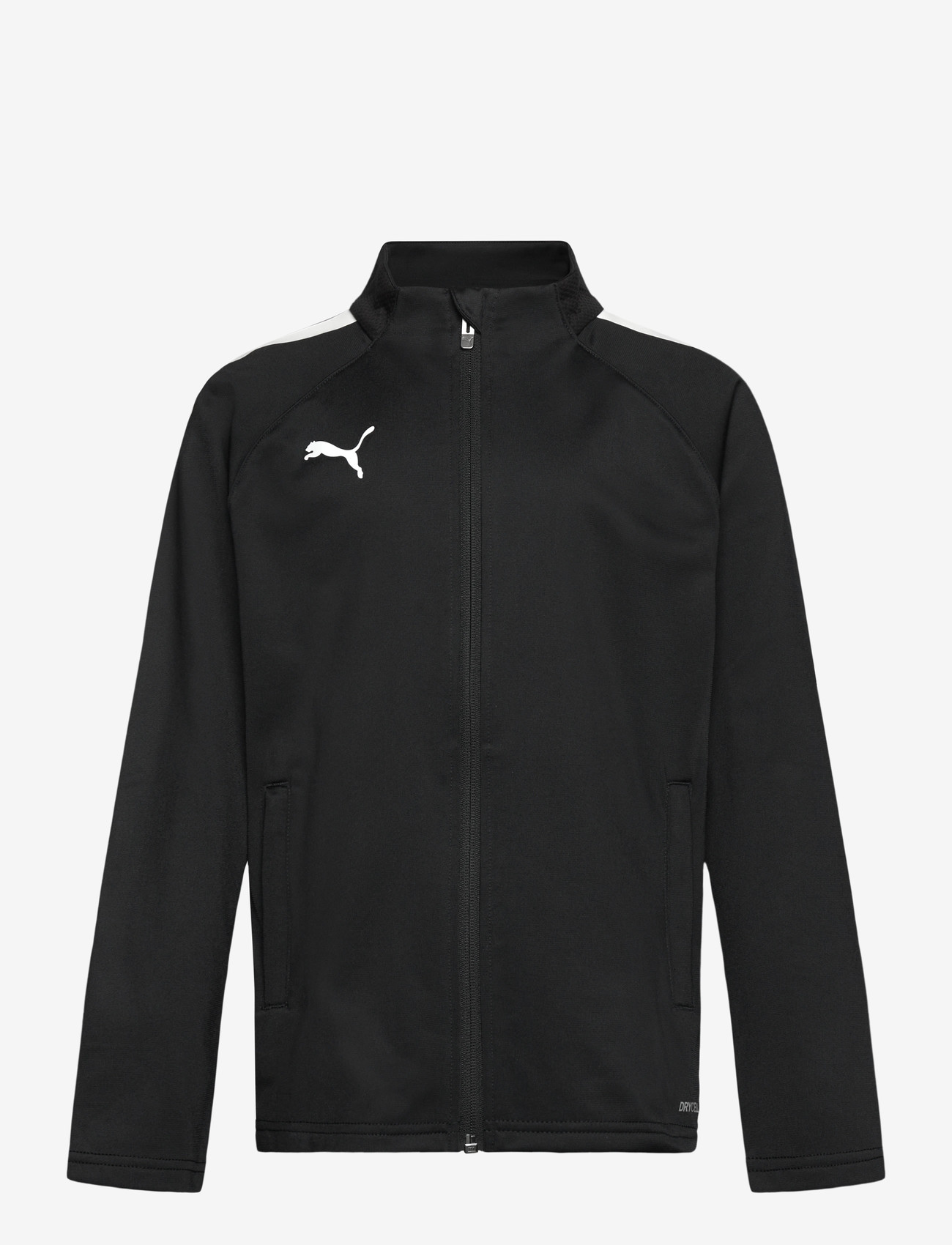 PUMA - teamLIGA Training Jacket Jr - sweatshirts - puma black-puma white - 0