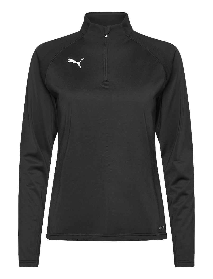 PUMA - teamLIGA 1/4 Zip Top W - puma black-puma white - 0