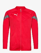 teamFINAL Training Jacket - PUMA RED-SMOKED PEARL-PUMA SILVER