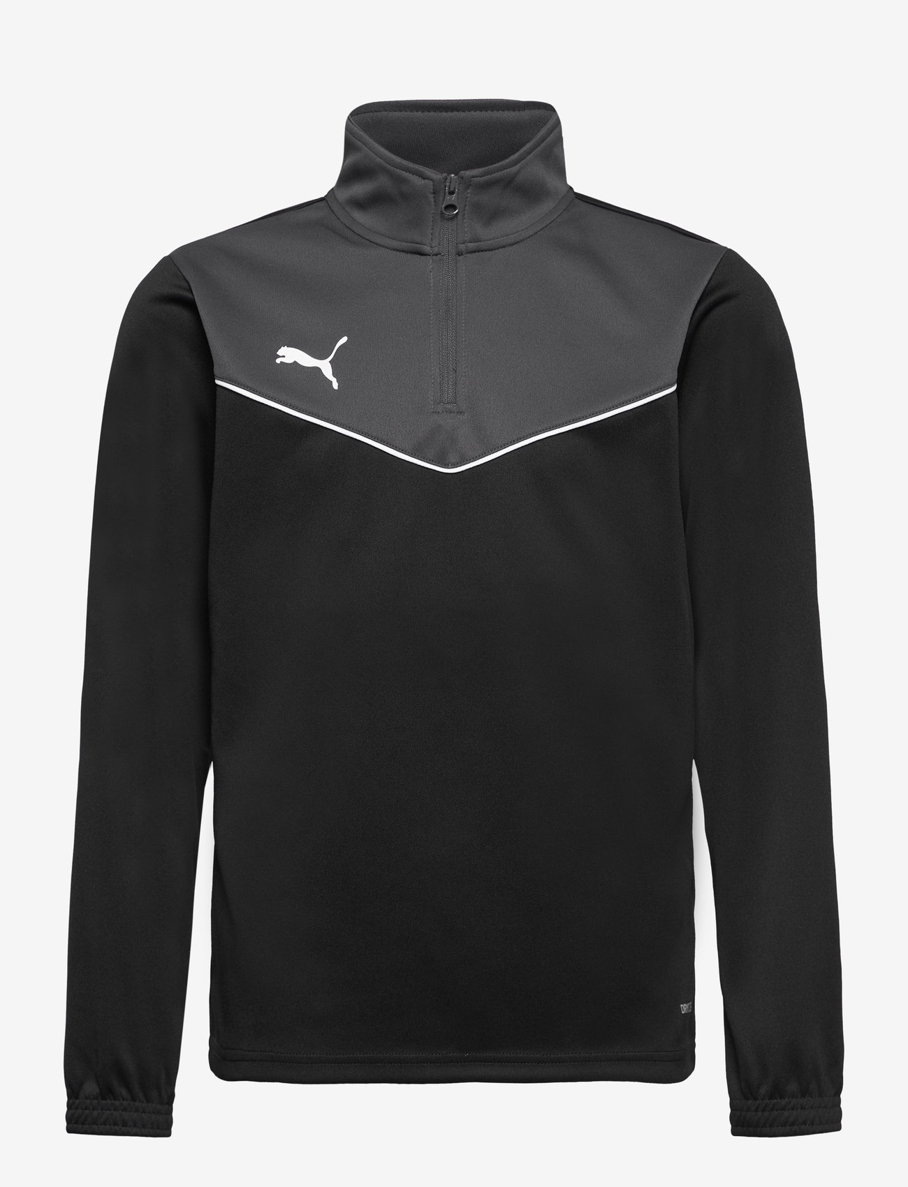 PUMA - individualRISE 1/4 Zip Top Jr - puma black-asphalt - 0
