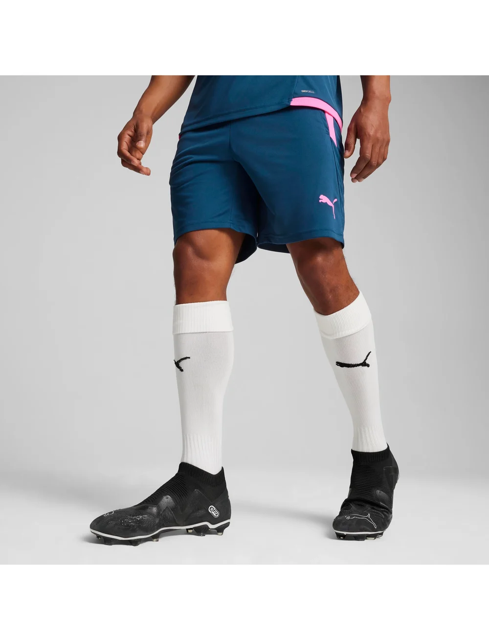 PUMA - teamLIGA Training Shorts 2 (open pockets) - training korte broek - ocean tropic-poison pink - 3
