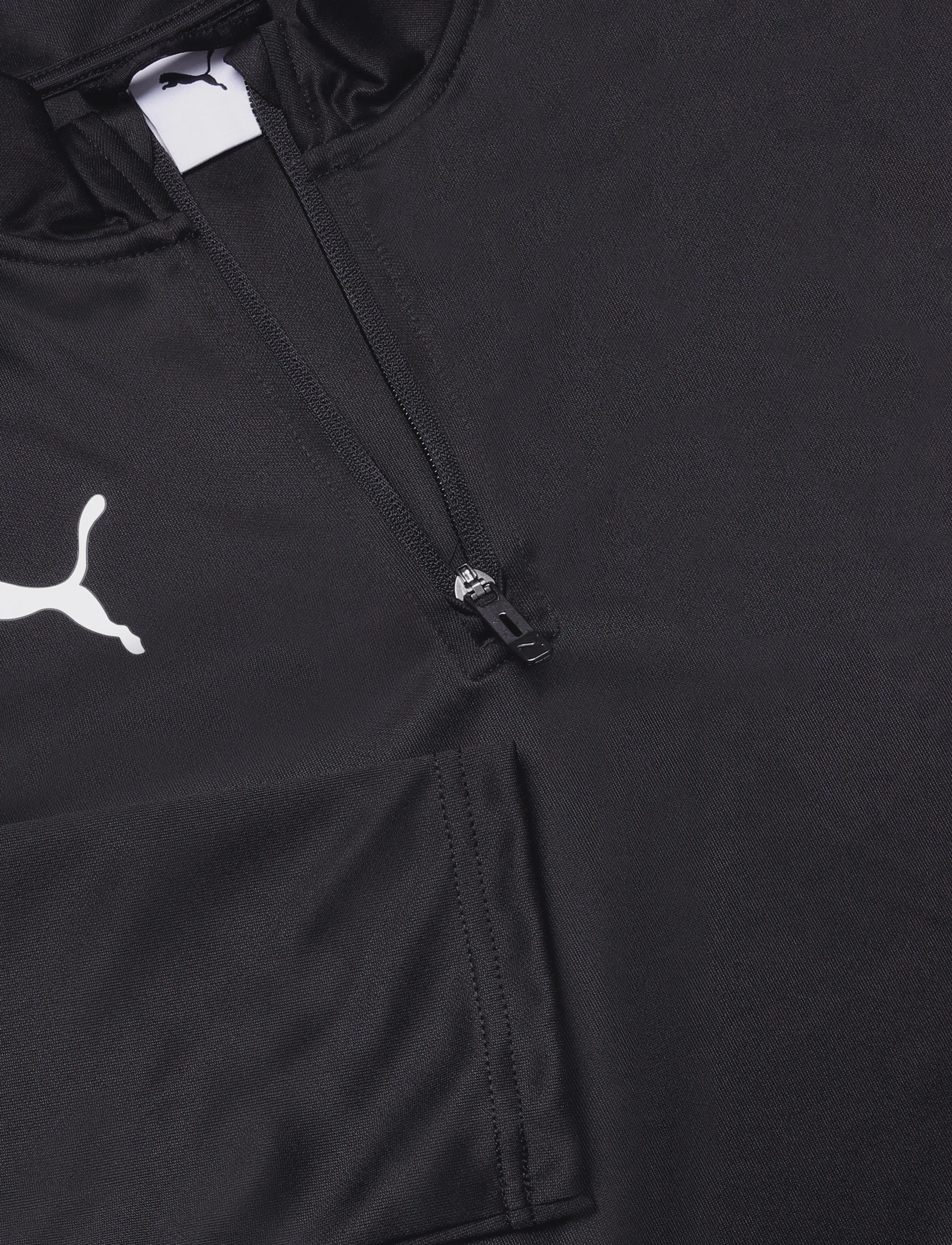 PUMA - teamGOAL Training 1/4 Zip Top - fleece - puma black-puma white-flat dark gray - 2