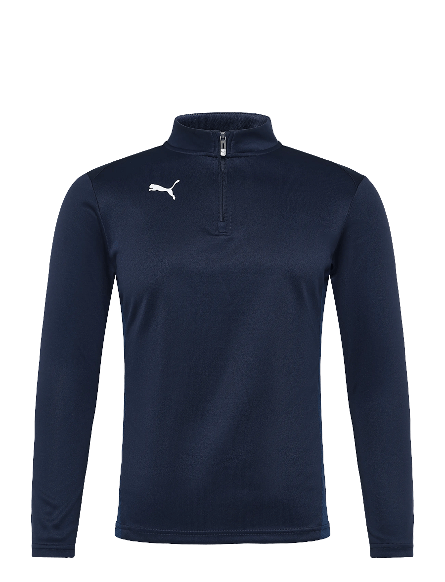 PUMA - teamGOAL Training 1/4 Zip Top Wmn - underställströjor - puma navy-puma white-persian blue - 0