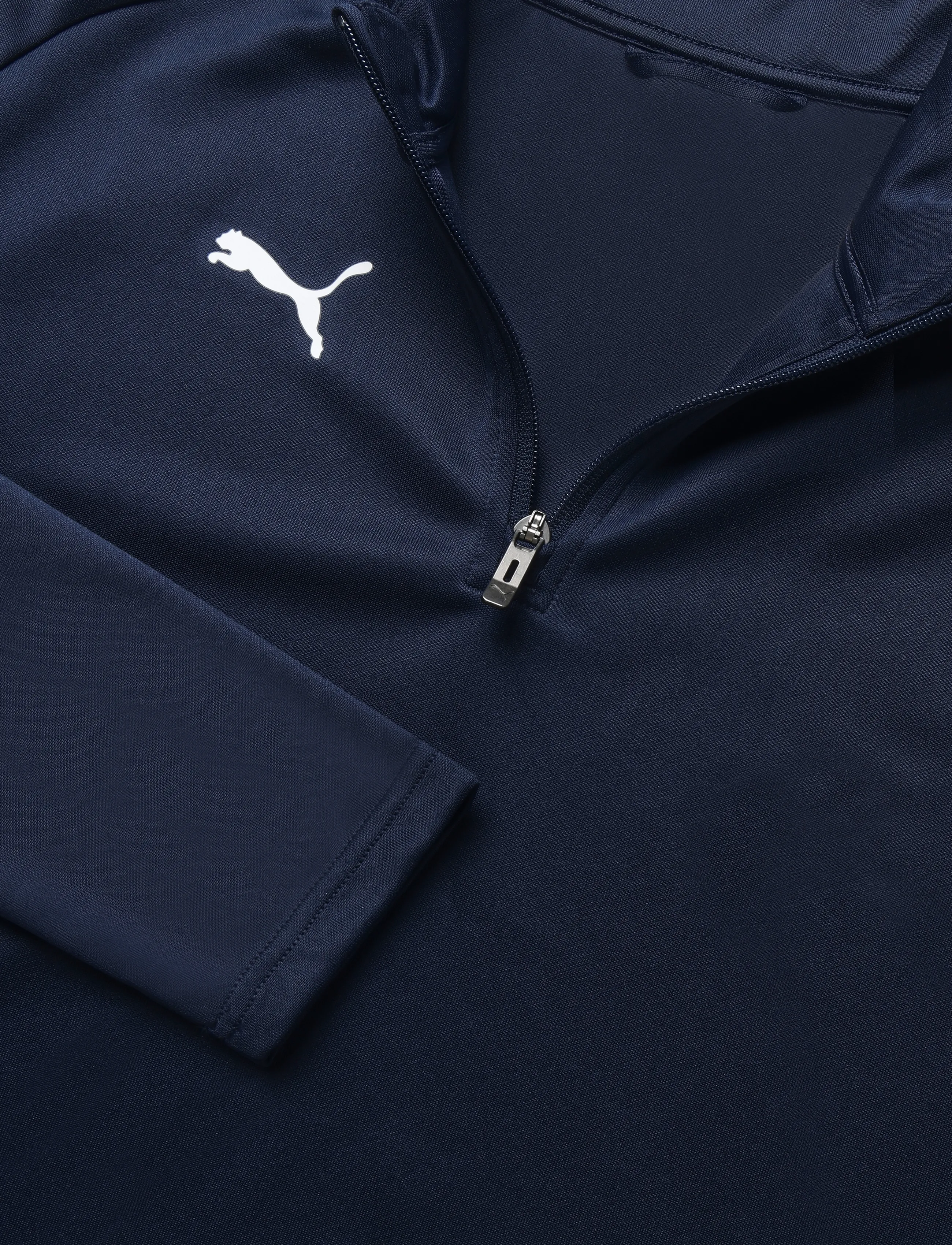 PUMA - teamGOAL Training 1/4 Zip Top Wmn - underställströjor - puma navy-puma white-persian blue - 2