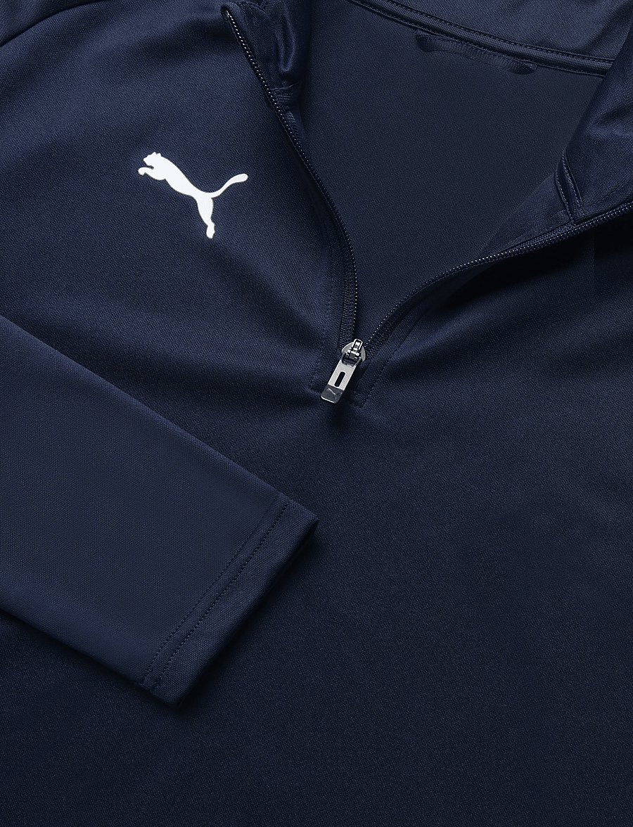 PUMA - teamGOAL Training 1/4 Zip Top Wmn - underställströjor - puma navy-puma white-persian blue - 2