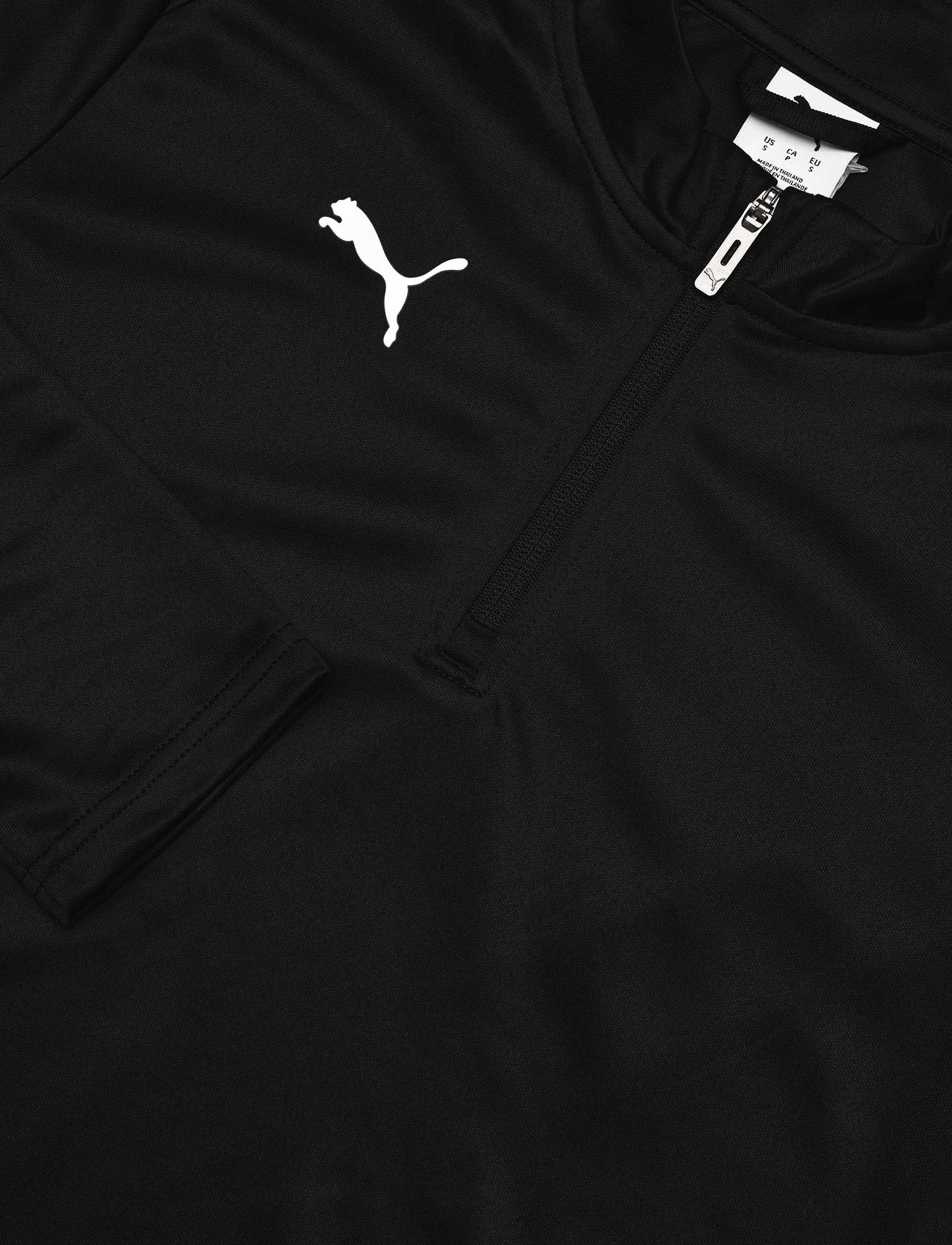 PUMA - teamGOAL Training 1/4 Zip Top Wmn - puma black-puma white-flat dark gray - 2