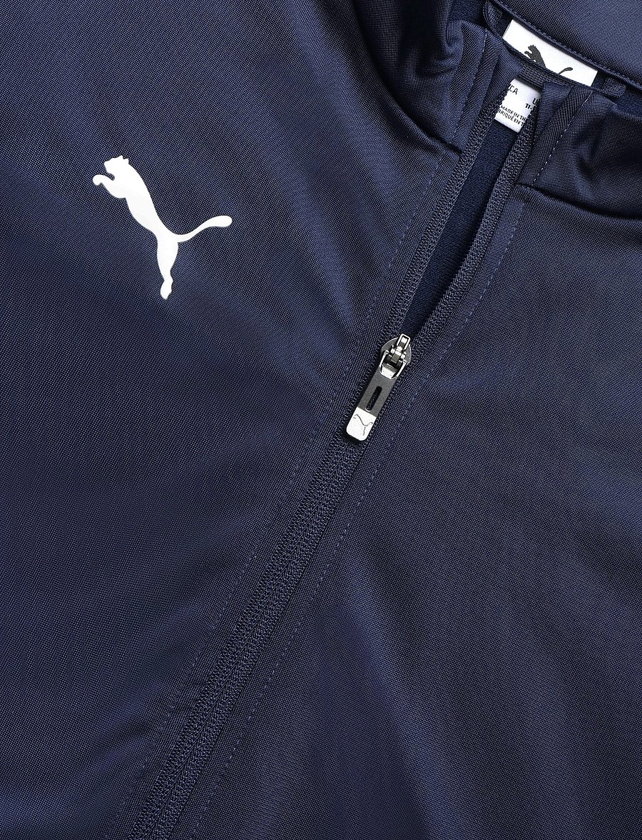 PUMA - teamGOAL Training Jacket Jr - sweatshirts - puma navy-puma white-persian blue - 2