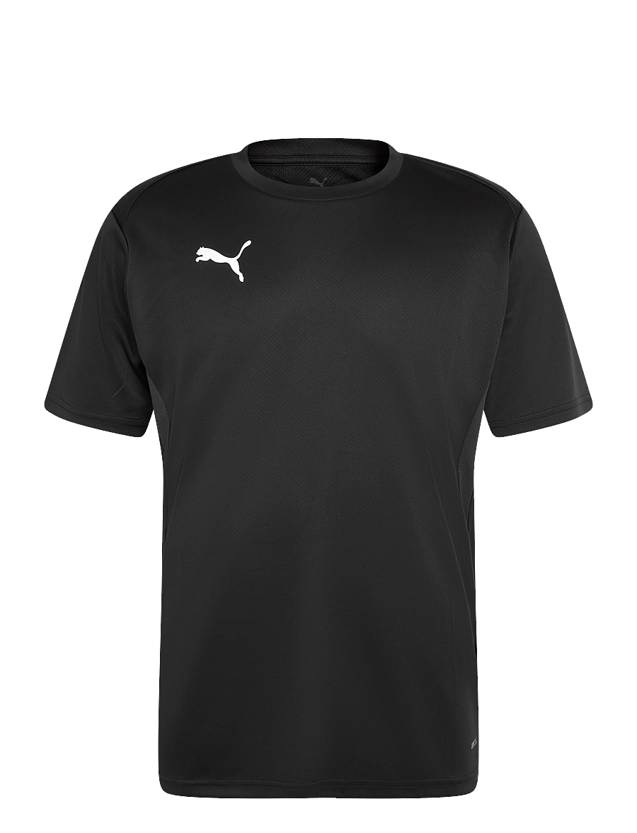 PUMA - teamGOAL Jersey - t-shirts - puma black-puma white-flat dark gray - 0