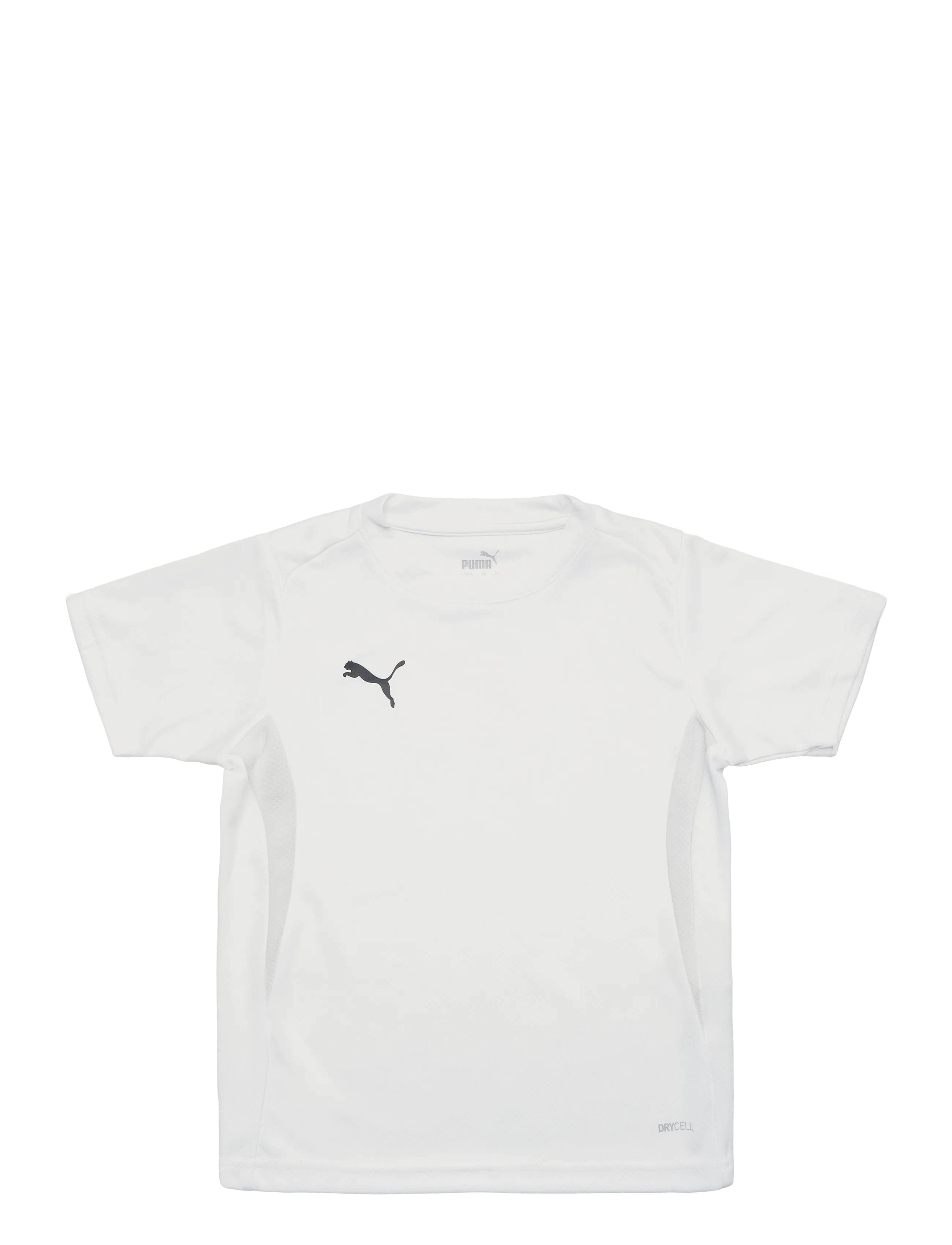 PUMA teamGOAL Jersey Jr - Kleidung - PUMA WHITE-PUMA BLACK-FEATHER GRAY / white