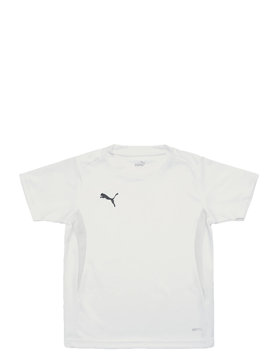 PUMA - teamGOAL Jersey Jr - sportoberteile - puma white-puma black-feather gray - 0